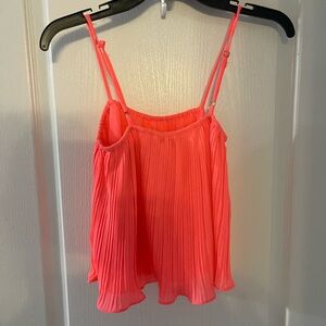 Papermoon Coral Pleated Camisole